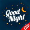Good Night Gif أيقونة