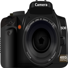 Camera DSLR icono