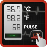 即时体温检查器：发烧追踪器 图标