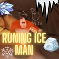 runing ice man