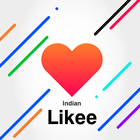 Indian likee app 2020 : Likee lite 2020 Indian App ikon