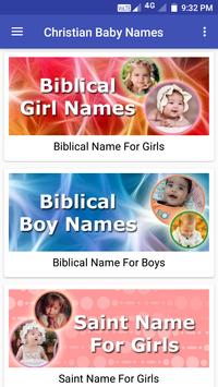 Christian Baby Name Collection 海报