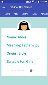 Christian Baby Name Collection 截图 4