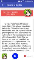 St Rita Novena Prayers Screenshot 2