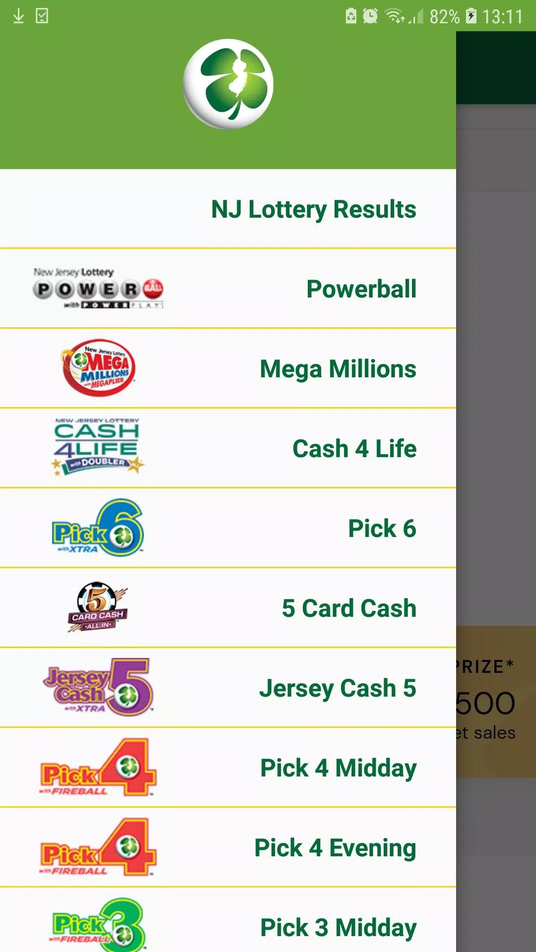 NJ Lottery Results APK for Android Download