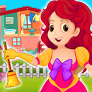 Pretend Play My Doll House Decoration & Cleaning APK