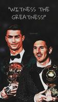 Ronaldo Messi Wallpaper Affiche