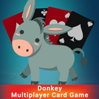 Donkey: Multiplayer Card Game icône