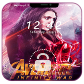 Lock Screen Avengers Infinity 4k icon
