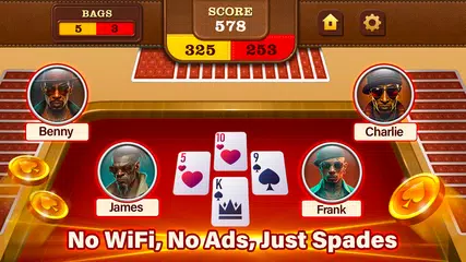 Descargar XAPK de Spades:Juego de Cartas Clásico