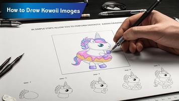 Learn to draw kawaii and kawaii imagem de tela 3