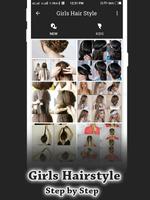 برنامه‌نما Girls Hairstyle Step by Step عکس از صفحه