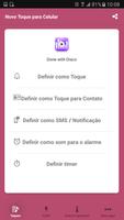 Novo Toque para Celular imagem de tela 2