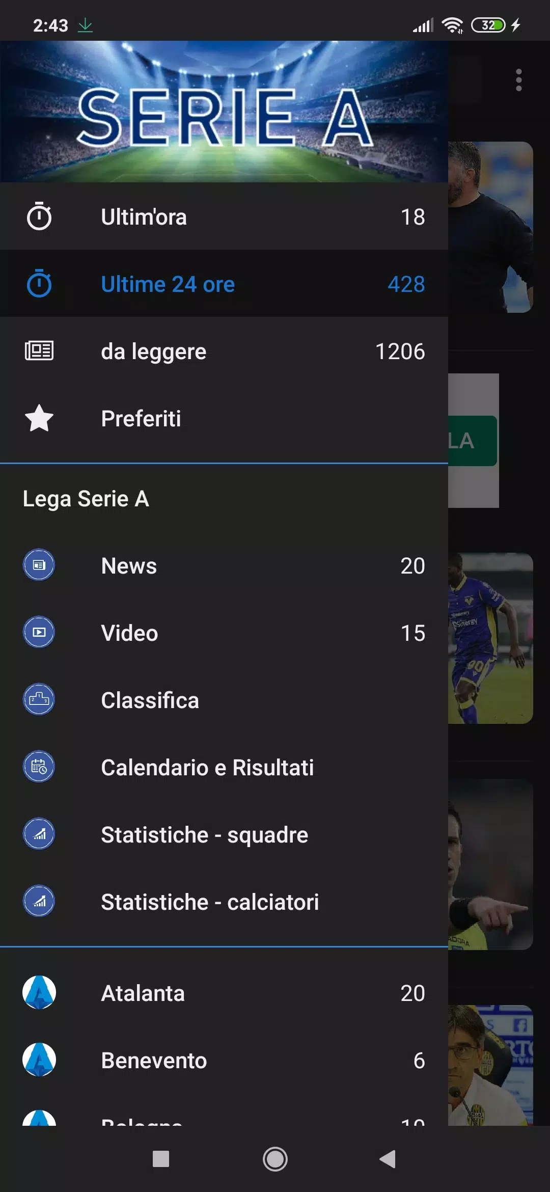 News - Calcio Serie A for Android - APK Download