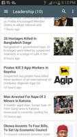 برنامه‌نما Nigerian Newspapers App عکس از صفحه