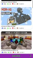 Map Among Us For Minecraft PE poster
