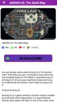 Map Among Us For Minecraft PE captura de pantalla 2