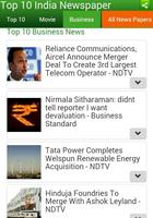 Top10 India News English Paper تصوير الشاشة 1