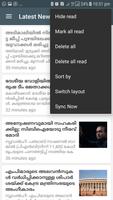 Malayalam Breaking News captura de pantalla 1