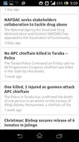 News Taraba poster