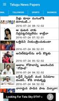Telugu News Papers Ekran Görüntüsü 1