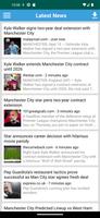 Manchester City Latest News poster