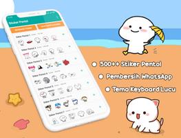 Stiker Pentol Lucu WAStickerApps poster