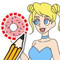Draw Happy Angel :drawing apps