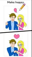 Draw Happy Beauty - draw games Plakat