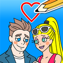 Draw Happy Celebrity : Puzzle APK
