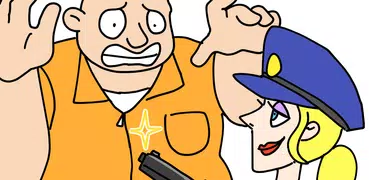 Draw Happy Police - Draw Games
