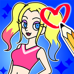 Draw Happy World : Puzzle Game icon