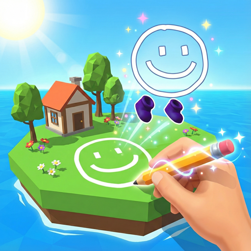 Idle Draw Earth - Water ASMR