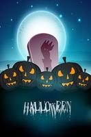 Halloween Card پوسٹر