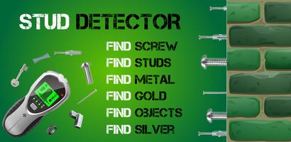 Stud Finder App: Stud Detector الملصق