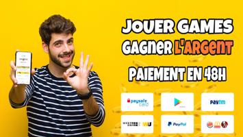 GAGNER DE L’ARGENT JOUER DE JEUX CASHBEE Cashapp Affiche