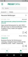 Presseportal capture d'écran 1