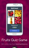 Fruits Quiz Game capture d'écran 1