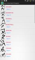 How to Draw: Sports Pictograms Affiche