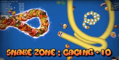 Snake Zone : Cacing Worm-io Affiche