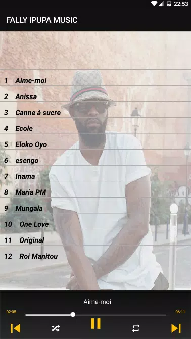 Fally Ipupa mp3 Songs APK pour Android Télécharger