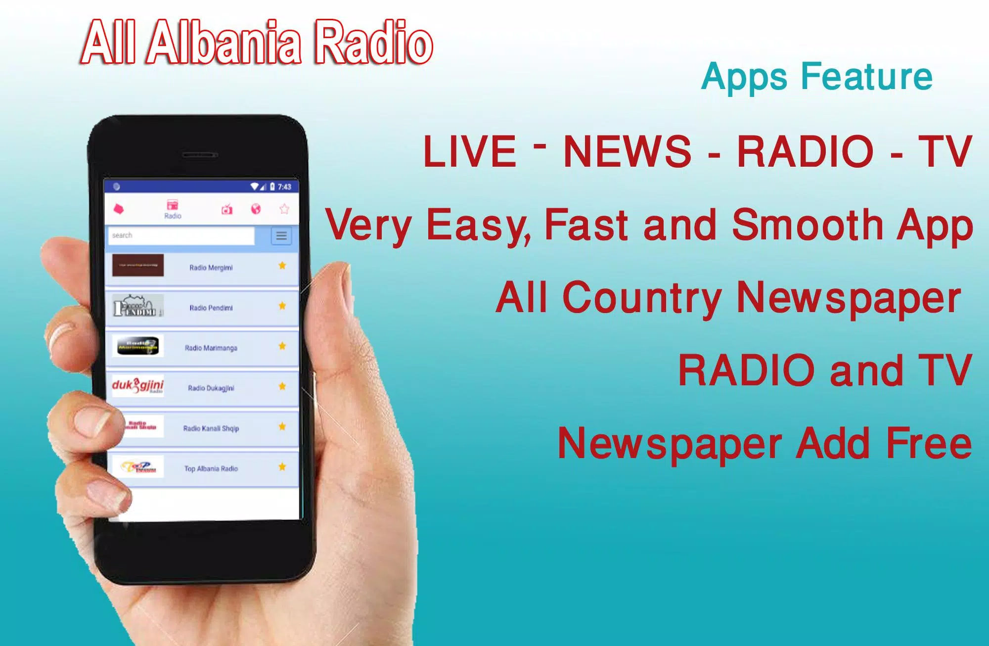 Albanian Newspaper, Albanian News, Albanian Radio for Android - APK Download