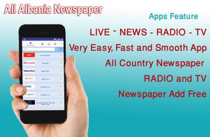 Albanian Newspaper, Albanian News, Albanian Radio poster
