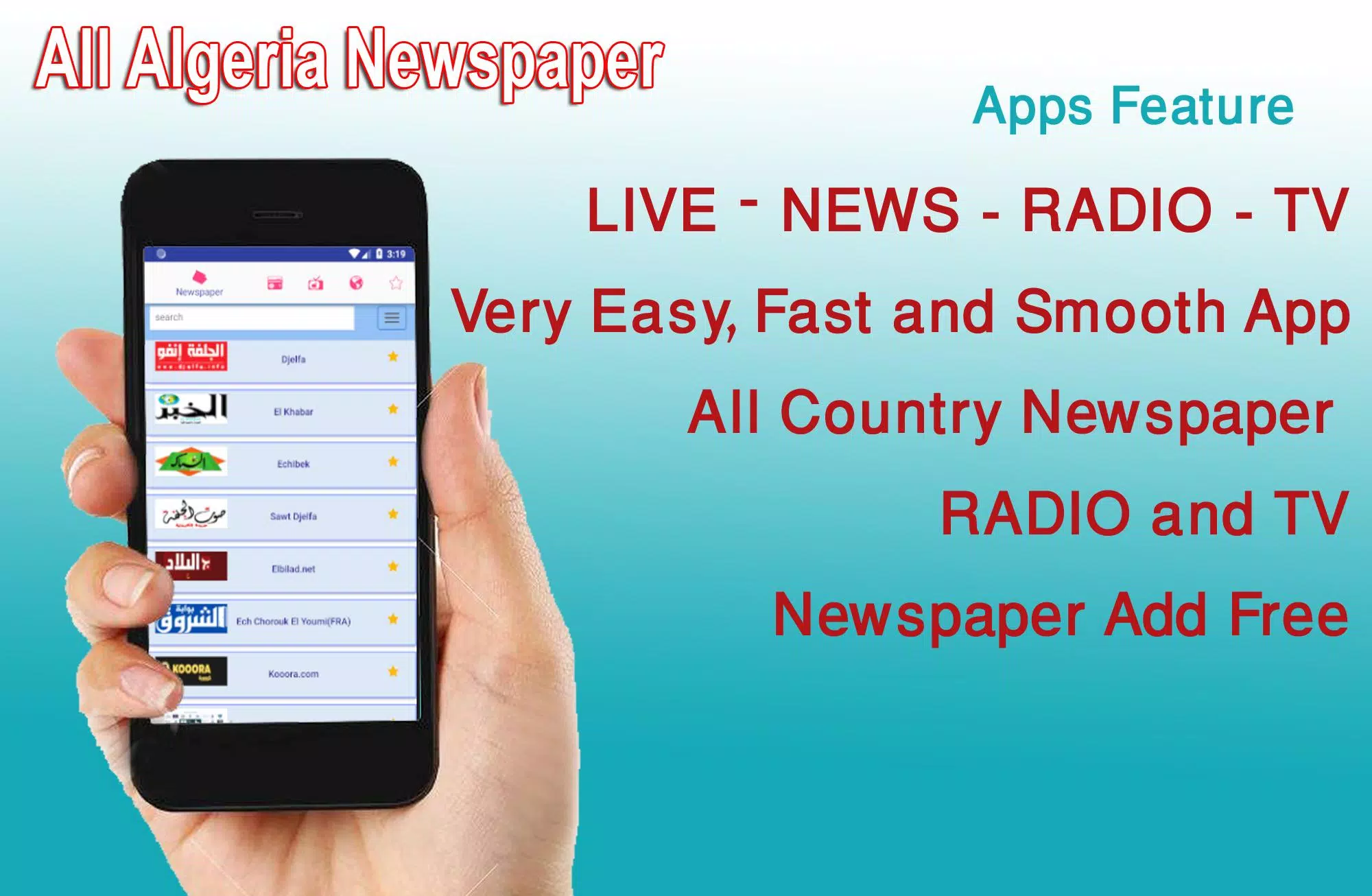 Algerian newspapers - Algeria news, Algerian Radio APK for Android Download