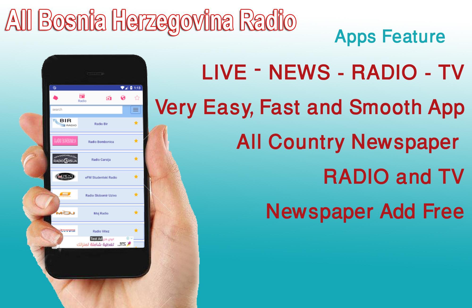 Bosnia News - Bosnian News, Bosnian Radio, Bosnia for Android - APK Download