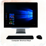 Computer Shortcut keys : keyboard Shortcut keys ícone