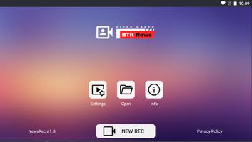 Rec News-Video News Style โปสเตอร์