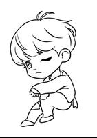 How to Draw Kpop Chibi Offline screenshot 2