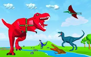 2 Schermata Wild Dinosaur Hunting Games 3D