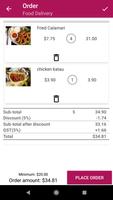Food Delivery capture d'écran 3